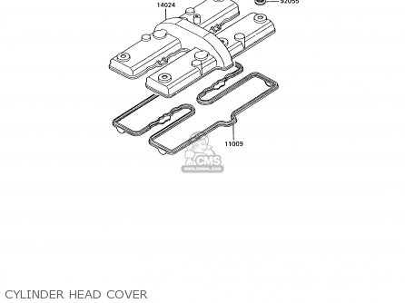 CYLINDER HEAD COVER - ZX600C8 GPX600R 1995 UNITED KINGDOM FG