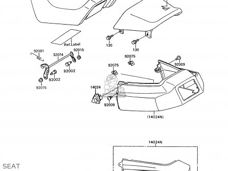 SEAT - ZX600C9 GPX600R 1996 UNITED KINGDOM FG