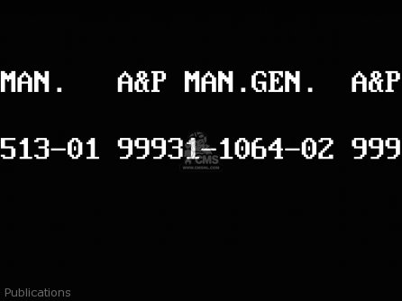 Publications - ZX600D1 NINJA ZX6 1990 USA CALIFORNIA CANADA