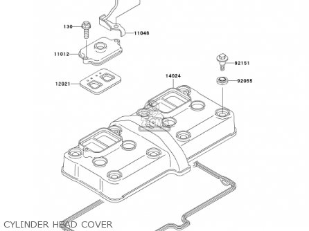 CYLINDER HEAD COVER - ZX600E10 NINJA ZX6 2002 USA CALIFORNIA CANADA