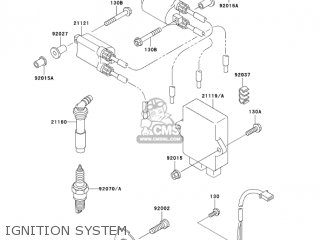 IGNITION SYSTEM - ZX600E11 ZZR600 2003 USA CALIFORNIA CANADA