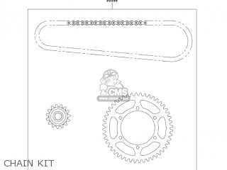 CHAIN KIT - ZX600E13 CANADA 2005