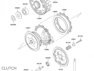 CLUTCH - ZX600E13 CANADA 2005