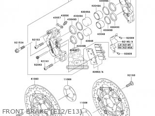 FRONT BRAKE (E12/E13) - ZX600E13 CANADA 2005