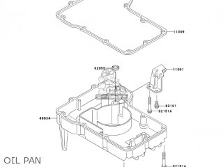 OIL PAN - ZX600E13 CANADA 2005