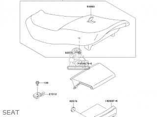 SEAT - ZX600E13 CANADA 2005