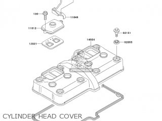CYLINDER HEAD COVER - ZX600E13 CANADA 2005