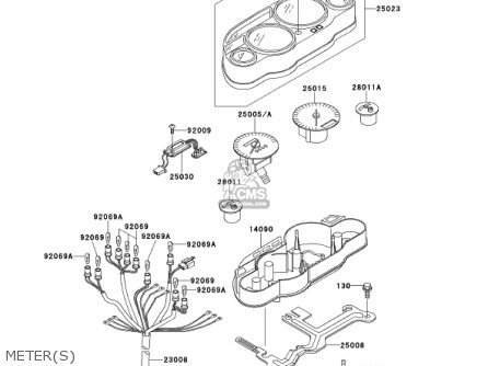 Kawasaki ZX600E9 NINJA ZX6 2001 USA CALIFORNIA CANADA parts lists