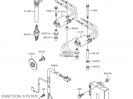 IGNITION SYSTEM - ZX600H1 NINJA ZX6R 1998 FG ST