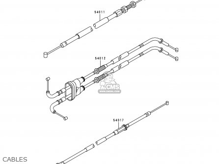 CABLES - ZX600J1 NINJA ZX6R 2000 USA CALIFORNIA CANADA