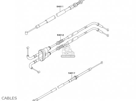 CABLES - ZX600J3 NINJA ZX6R 2002 USA CALIFORNIA CANADA