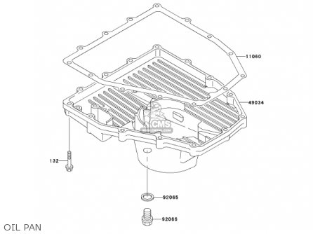 OIL PAN - ZX600J3 NINJA ZX6R 2002 USA CALIFORNIA CANADA