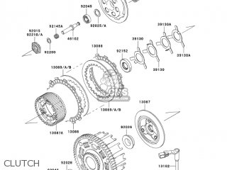 CLUTCH - ZX600K1 NINJA ZX6RR 2003 USA CALIFORNIA CANADA