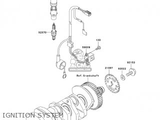 IGNITION SYSTEM - ZX600N6F NINJA ZX6RR 2006 CALIFORNIA