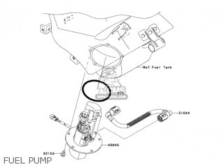 FUEL PUMP - ZX600N6F NINJA ZX6RR 2006 CALIFORNIA