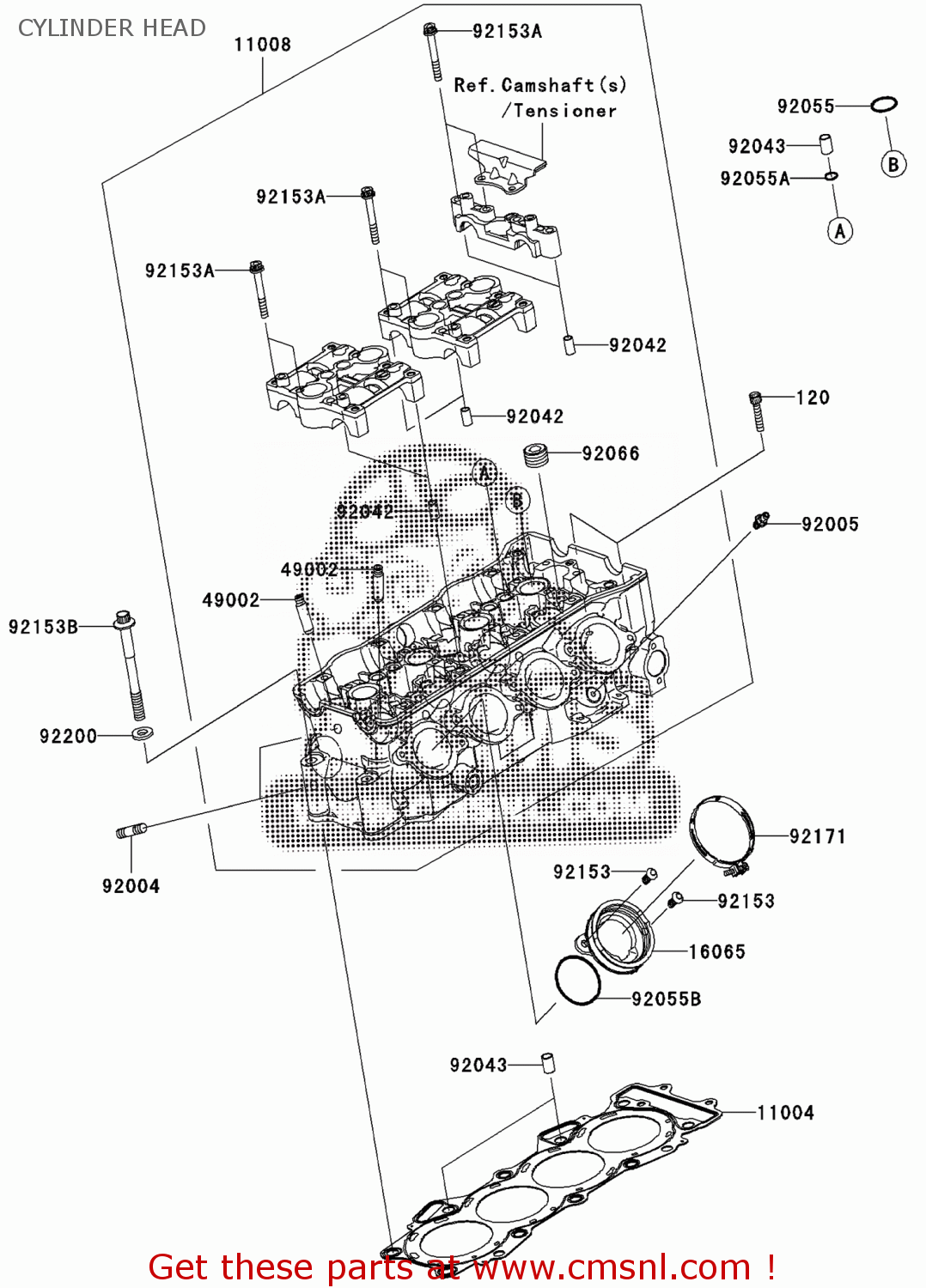 Kawasaki ZX600P7F NINJA ZX6R 2007 EUROPE,MIDDLE EAST,AFRICA,UK,FR