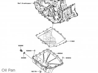 Kawasaki ZX600P8F NINJA ZX6R 2008 USA parts lists and schematics