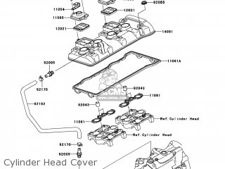 Kawasaki ZX600P8FA NINJA ZX6R 2008 USA parts lists and
