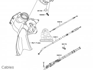 Kawasaki ZX600R9F NINJA ZX6R 2009 USA parts lists and schematics