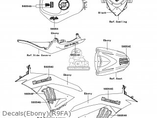 Kawasaki ZX600R9FA NINJA ZX6R 2009 USA parts lists and Kawasaki ZX600R9FA NINJA ZX6R 2009 USA parts lists and