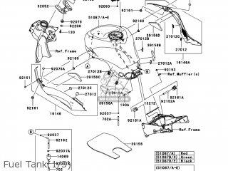 りーページ Kawasaki Kawasaki ZX600RCF NINJA ZX6R 2012 USA parts lists