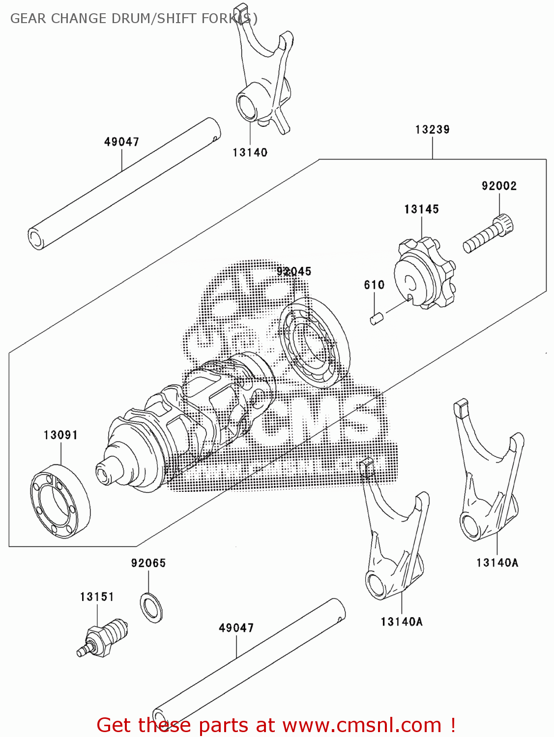 Kawasaki ZX636B1H NINJA ZX6R 2003 EUROPE,MIDDLE EAST,AFRICA,FRANCE,UK