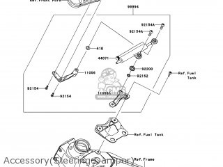 Kawasaki ZX636EDF NINJA ZX6R 2013 USA parts lists and schematics