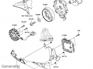 Kawasaki ZX636EDF NINJA ZX6R 2013 USA parts lists and schematics