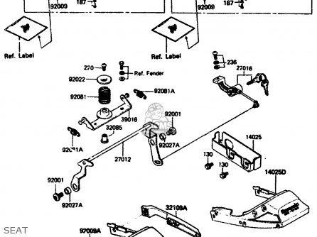 SEAT - ZX750A1 1983 EUROPE UK FR IT NR SD ST
