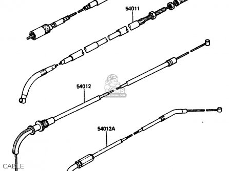 CABLE - ZX750A1 1983 EUROPE UK FR IT NR SD ST