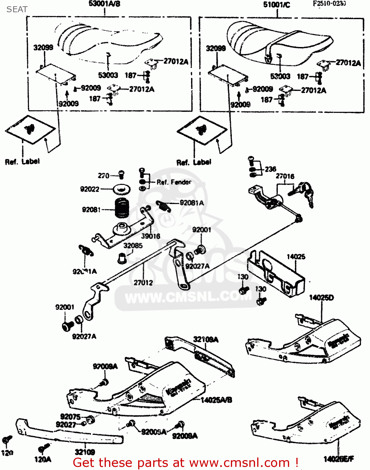 SEAT ZX750A2 1984 EUROPE UK FR GR IT NR SD