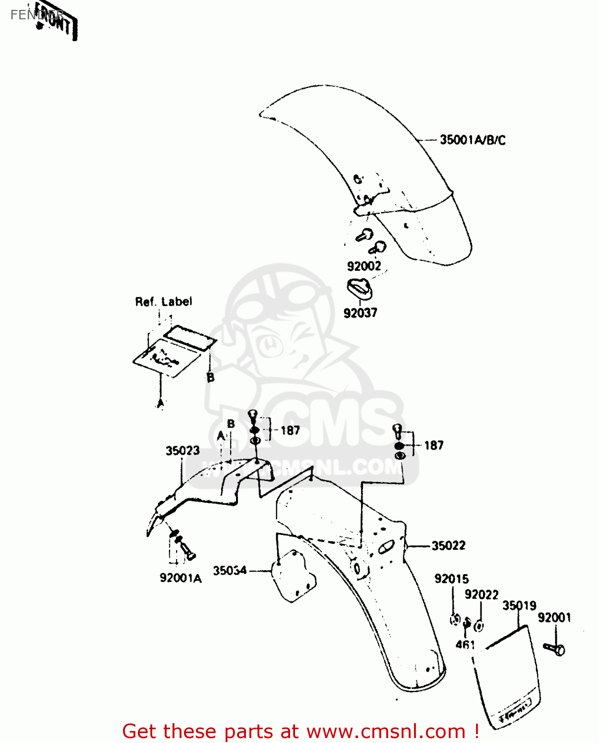FENDER ZX750A3 1985 EUROPE UK FR GR IT NR SD