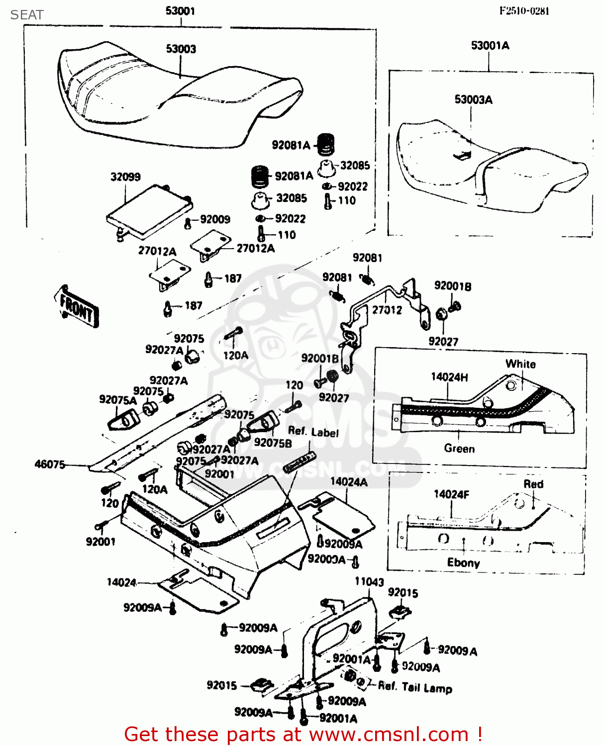 SEAT ZX750G2 1985 EUROPE UK FR GR IT NR SD