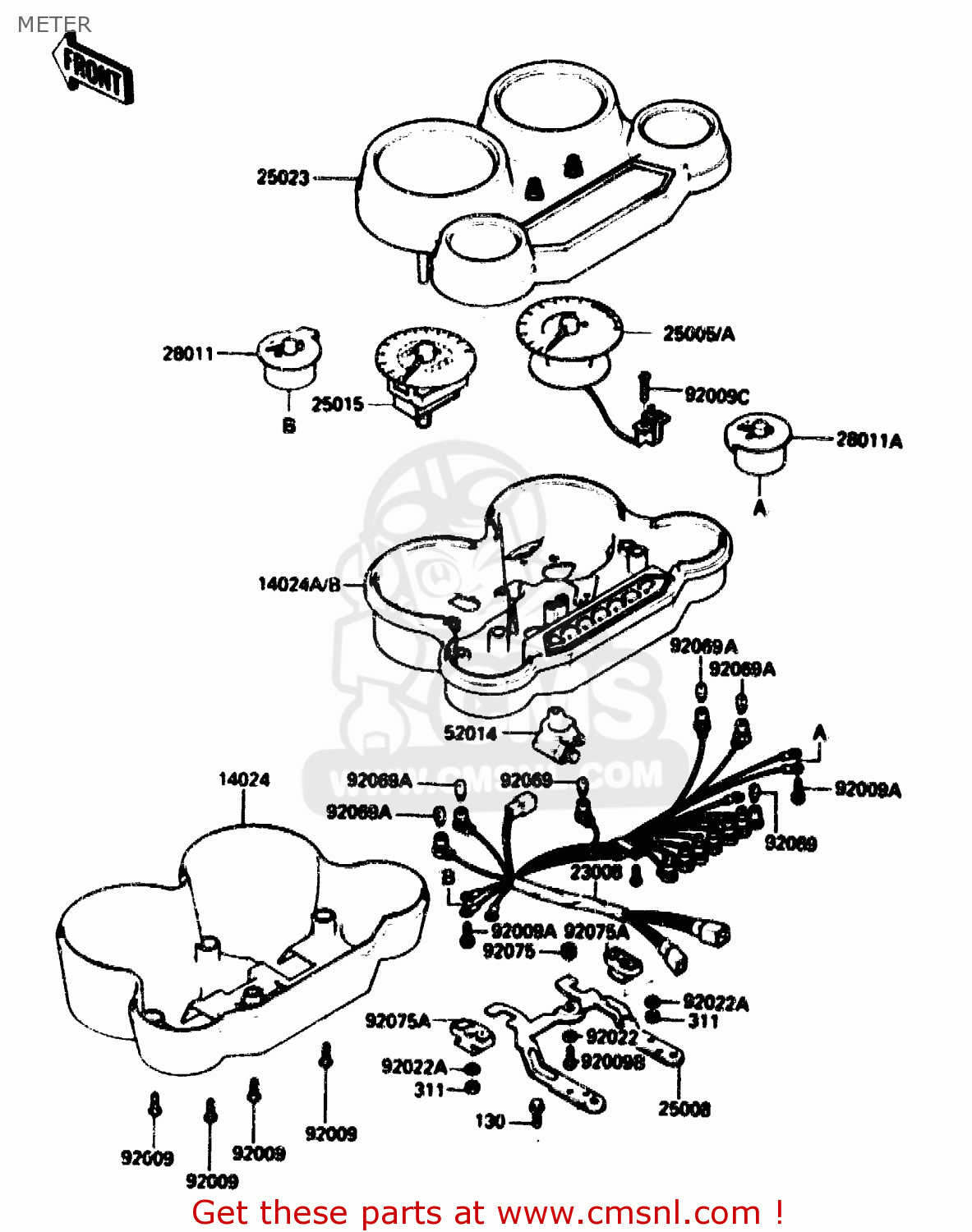 METER ZX750G2 1985 EUROPE UK FR GR IT NR SD