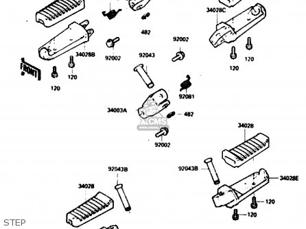 STEP - ZX750G2 1985 EUROPE UK FR GR IT NR SD