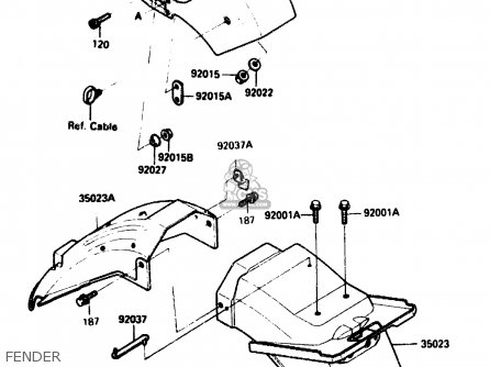 FENDER - ZX750G2 1985 EUROPE UK FR GR IT NR SD