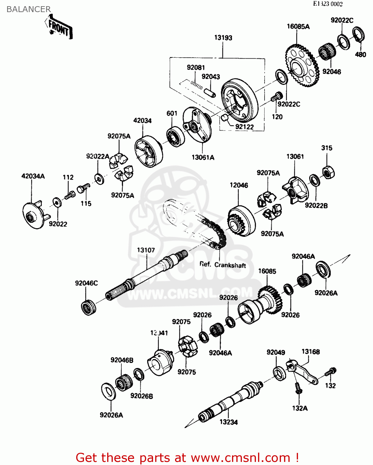 BALANCER ZX750G3 1986 EUROPE UK GR SD ST WG