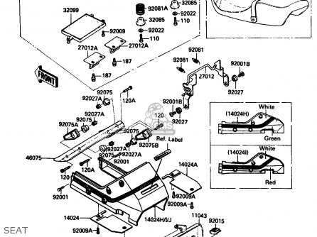 SEAT - ZX750G3 1986 EUROPE UK GR SD ST WG