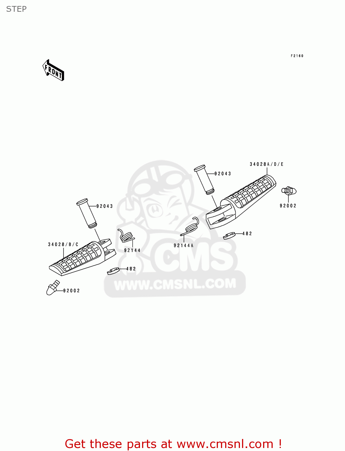 STEP ZX750K1 NINJA ZX7R 1991 USA CALIFORNIA CANADA