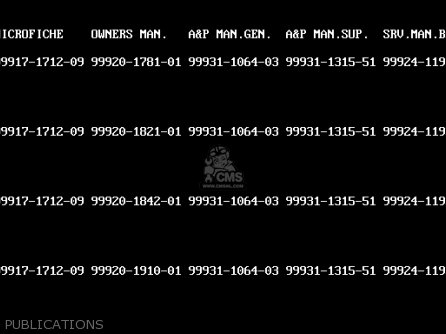 PUBLICATIONS - ZX750P3 NINJA ZX7R 1998 USA CALIFORNIA CANADA