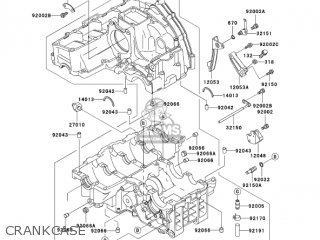 Kawasaki ZX750P8 NINJA ZX7R 2003 USA CALIFORNIA CANADA parts lists