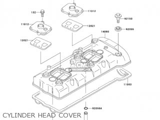CYLINDER HEAD COVER - ZX750P8 NINJA ZX7R 2003 USA CALIFORNIA CANADA