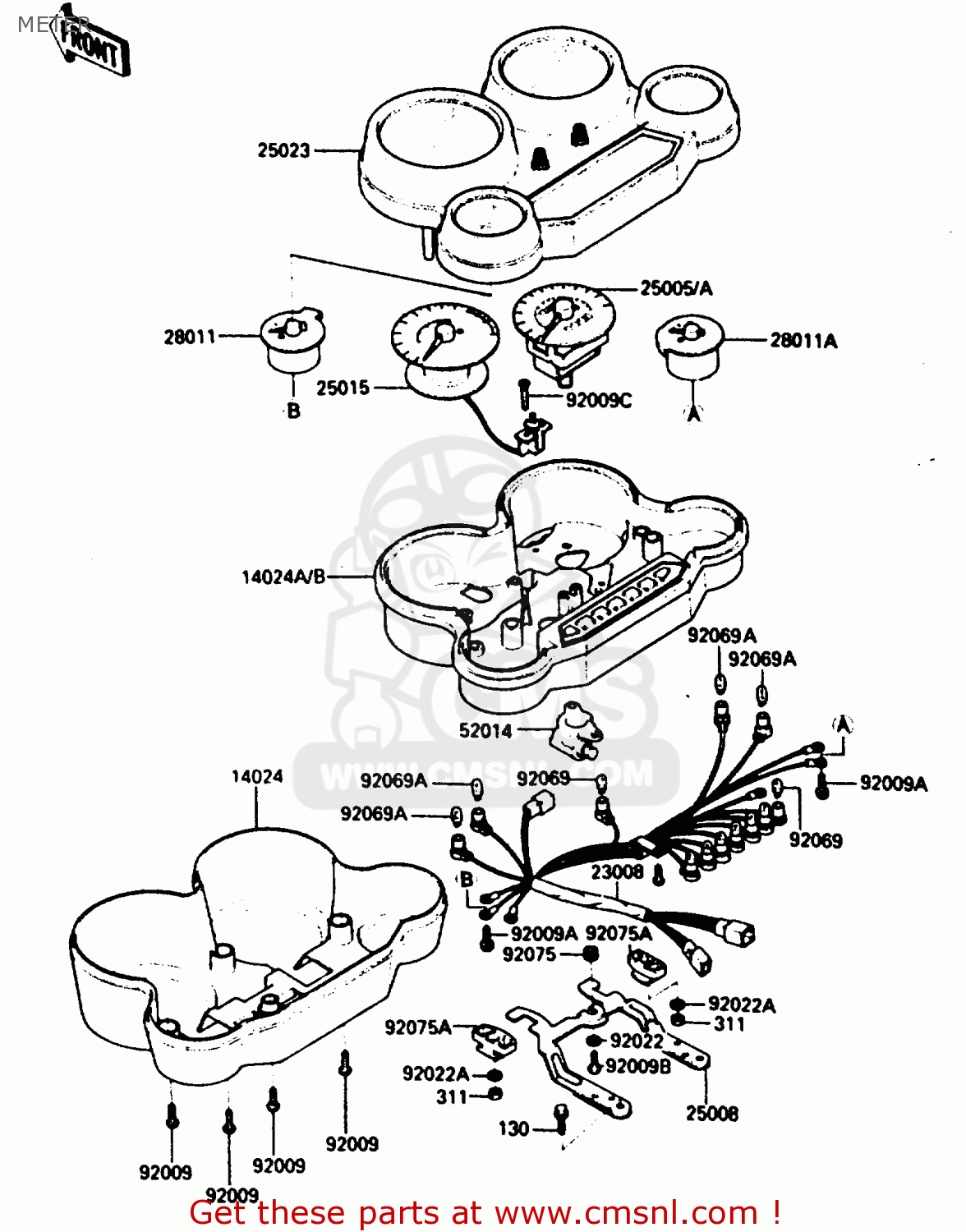 METER ZX900A1 1984 EUROPE UK FR GR IT NR SD