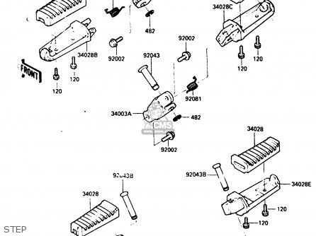 STEP - ZX900A1 1984 EUROPE UK FR GR IT NR SD