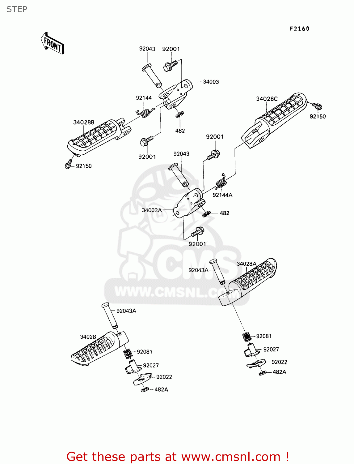 STEP ZX900A10 GPZ900R 1993 NETHERLANDS FG