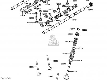 VALVE - ZX900A10 GPZ900R 1993 NETHERLANDS FG