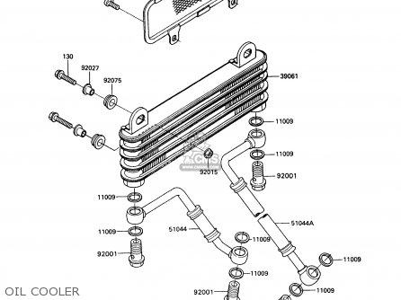 OIL COOLER - ZX900A10 GPZ900R 1993 NETHERLANDS FG