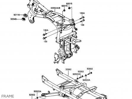 FRAME - ZX900A10 GPZ900R 1993 NETHERLANDS FG