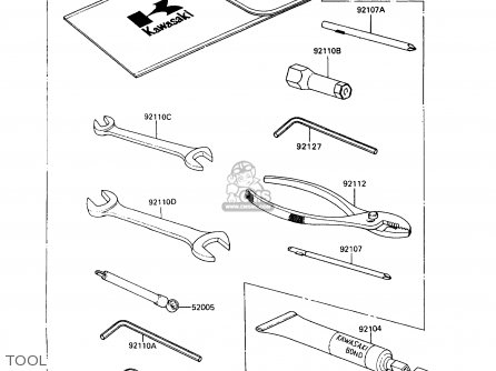 TOOL - ZX900A10 GPZ900R 1993 NETHERLANDS FG