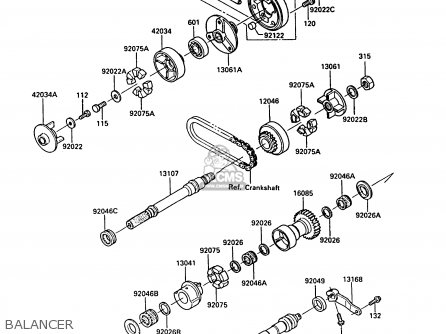 BALANCER - ZX900A5A GPZ900R 1988 UNITED KINGDOM